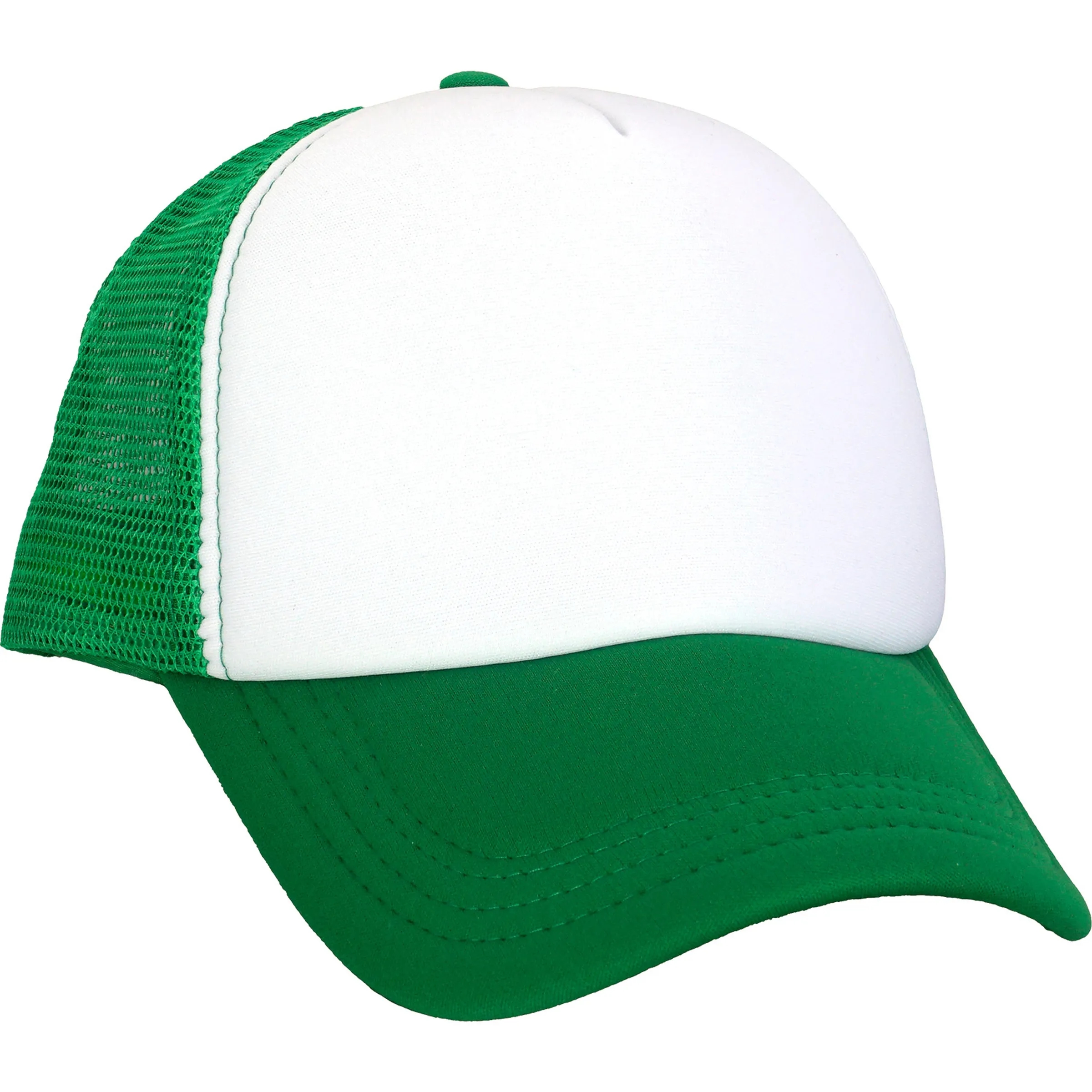 Foam Rectangle Emblem Trucker Hat 7