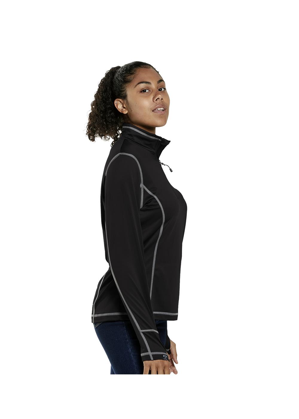 Storm Creek Women's Adapter Smart Stretch Quarter Zip, custom hoodie or sweatshirt with logo imprint 5