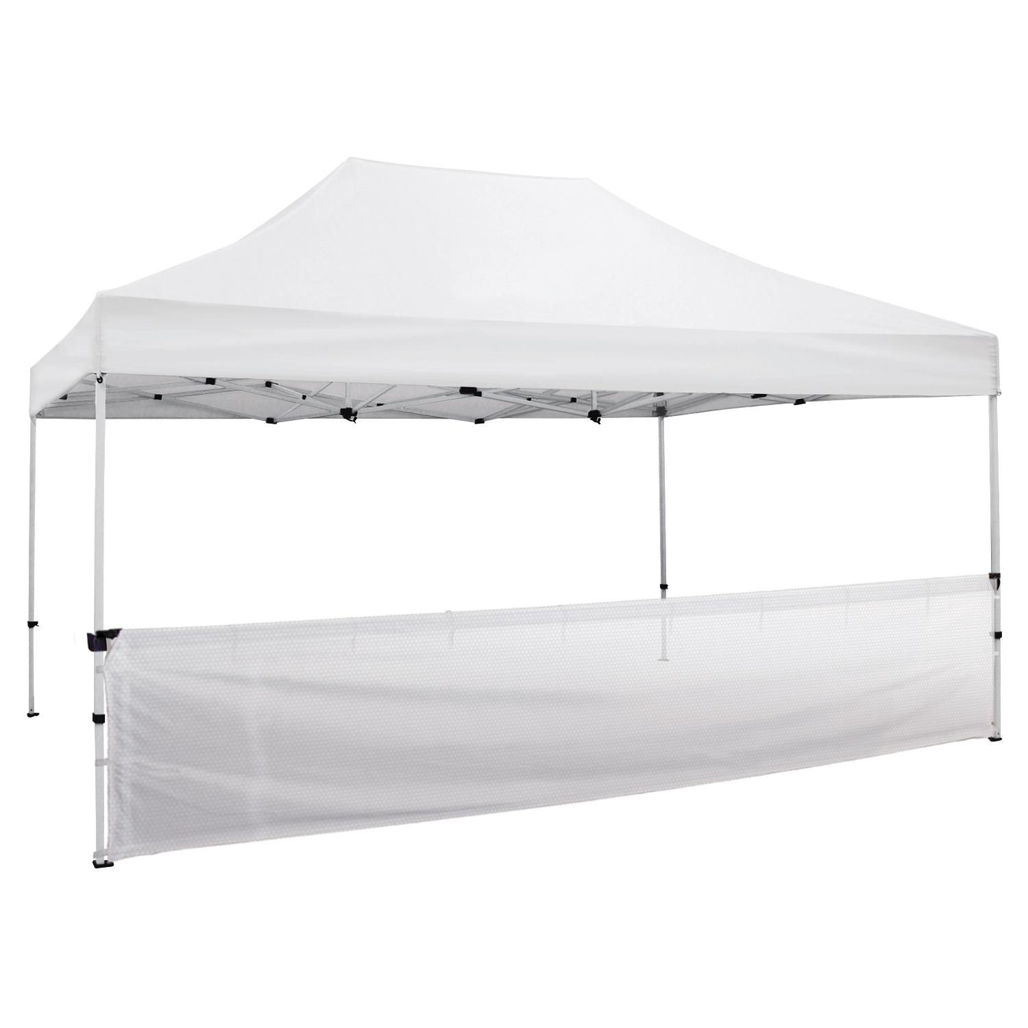 15' Tent Half Wall (Unimprinted Mesh) 3