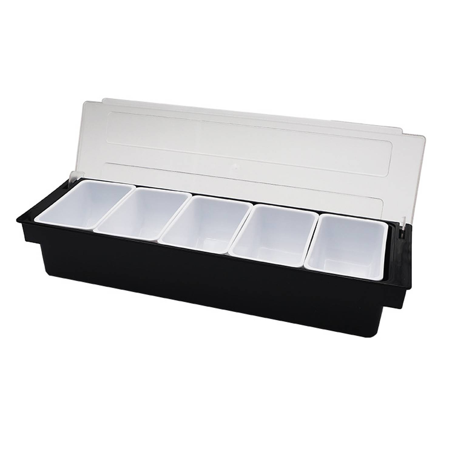 Detachable Plastic Bar Fruit Caddy w/ Lid 3