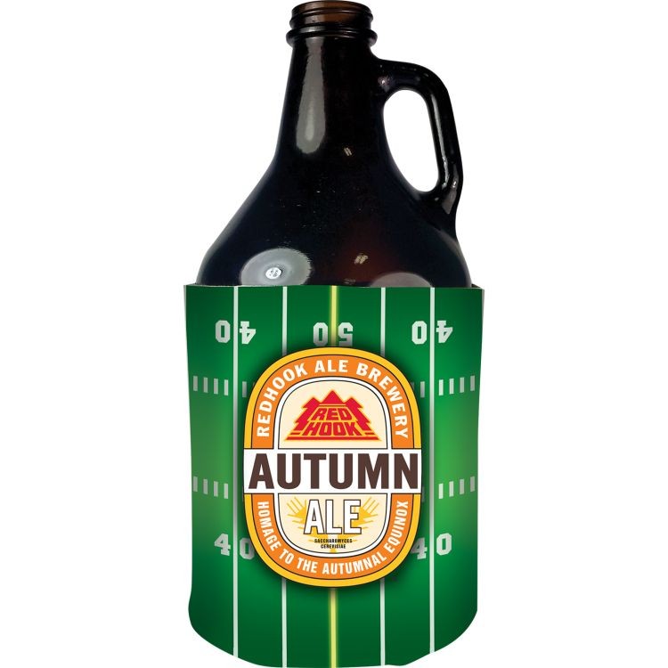 Growler Neoprene can cooler with Collapsible Bottom