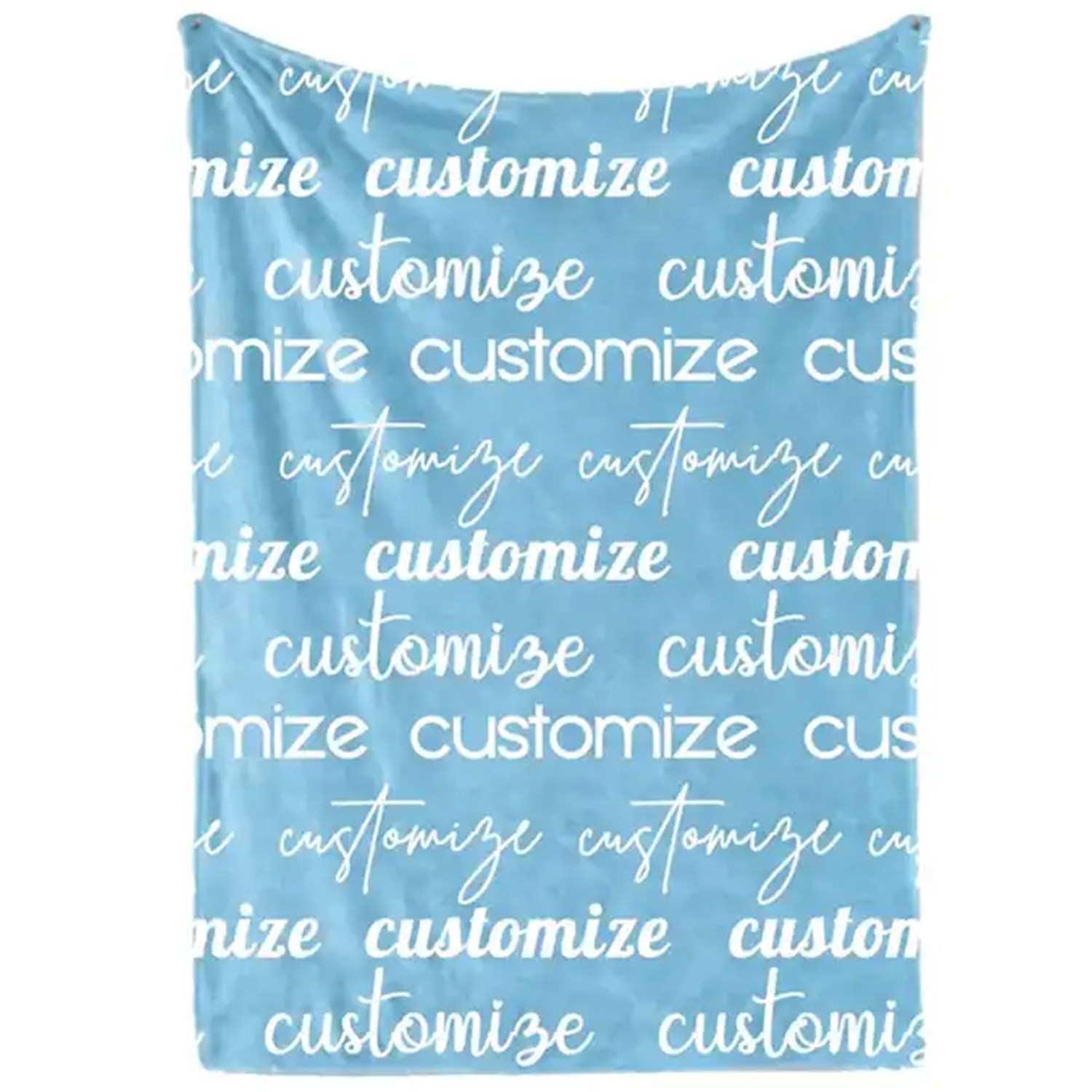 42” x 42” Cotton Feel Swaddle Sublimation Blanket 200 GSM 1