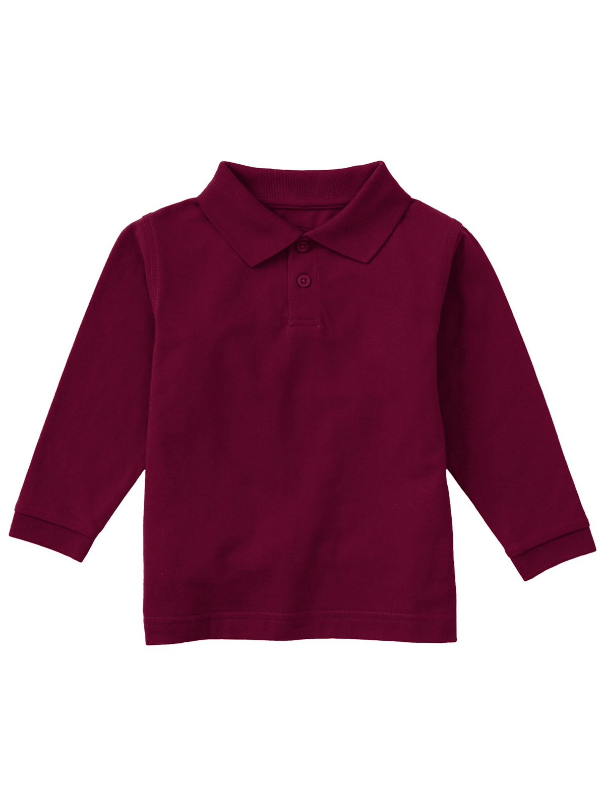 Classroom Uniforms - Children's Unisex Long Sleeve Pique Polo 9