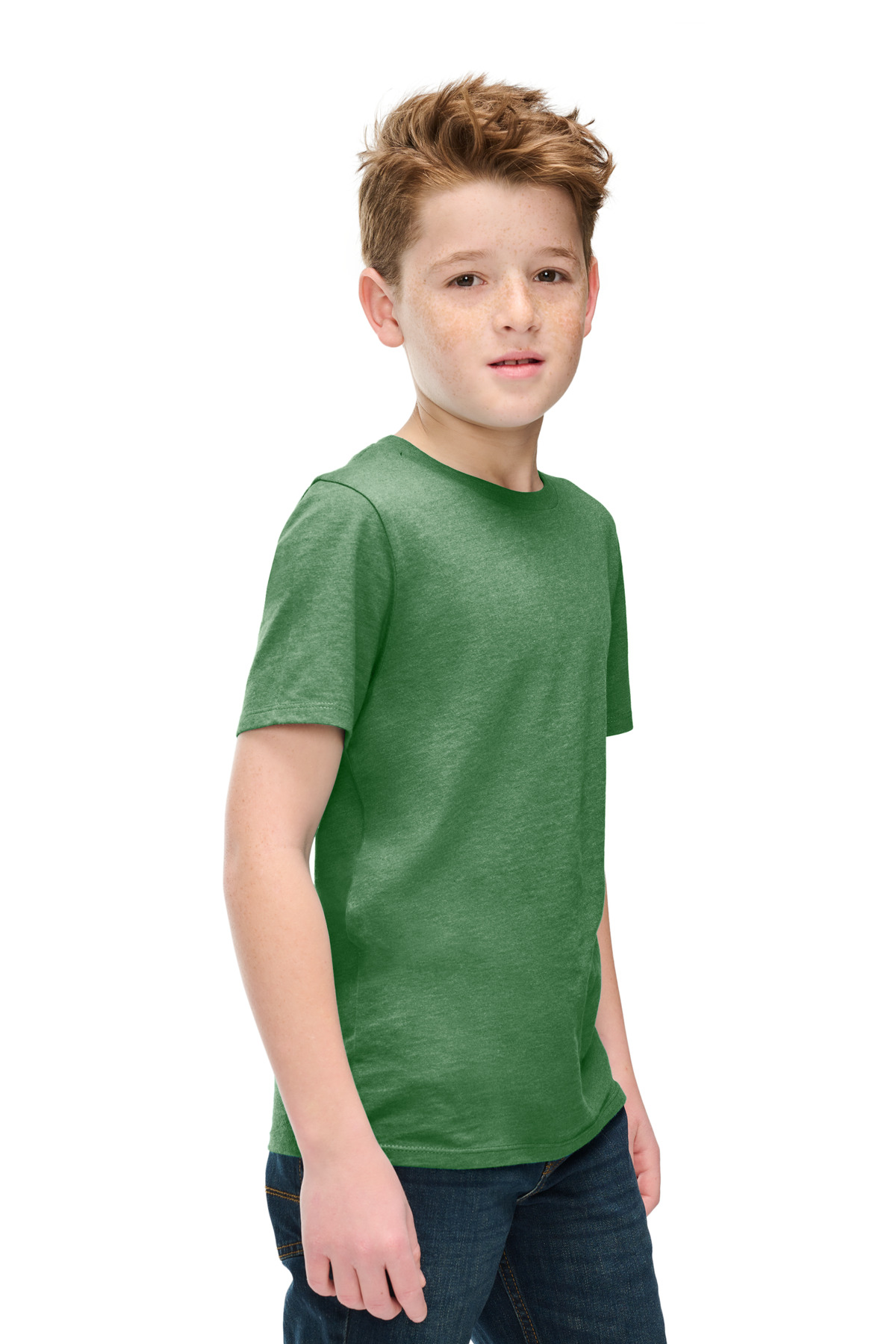 District Youth Perfect Blend CVC Tee DT108Y 44