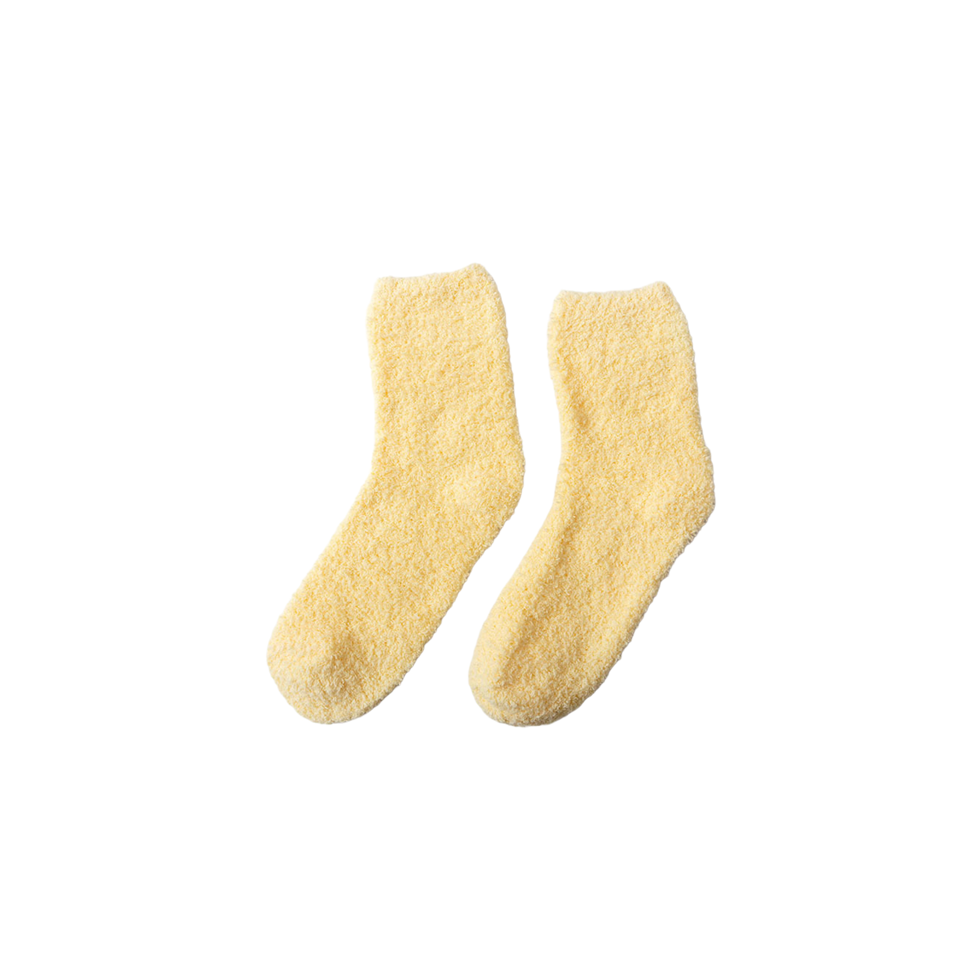 Coral Fleece Christmas Fuzzy Sock Medium Tube 6