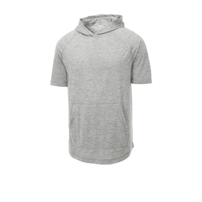 Sport-Tek PosiCharge Tri-Blend Wicking Short Sleeve Hoodie., custom hoodie or sweatshirt with logo imprint 24