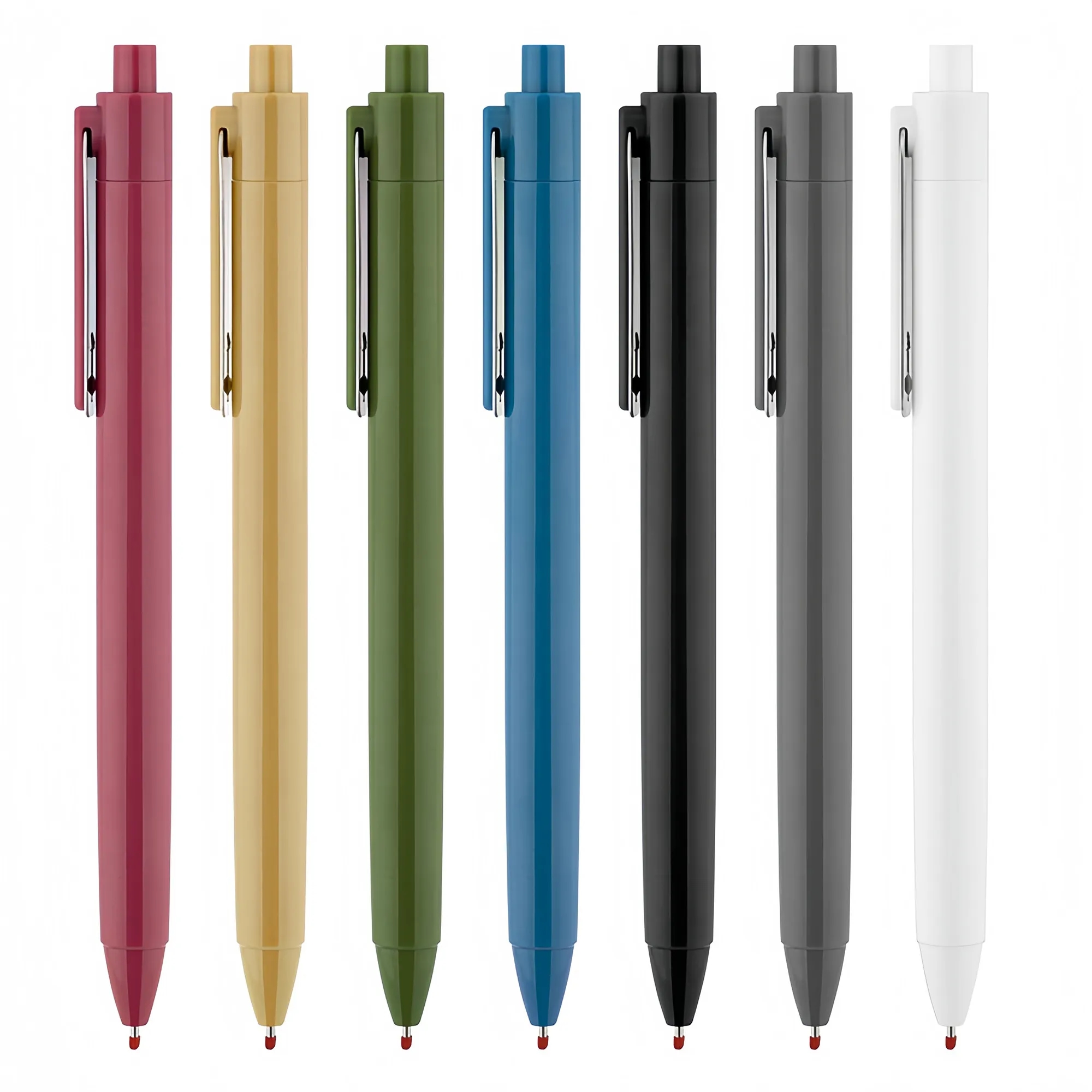 Large Capacity Retractable Gel Pen With Durable Cushion Tip 3
