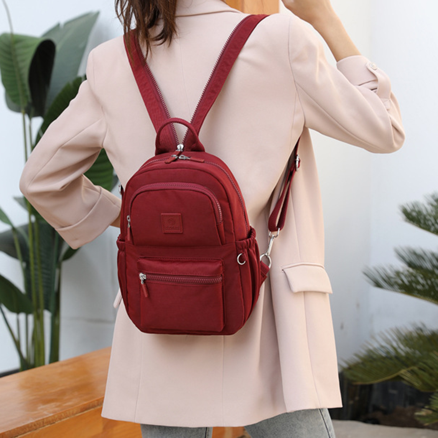 Nylon Lightweight Casual Backpacks 2