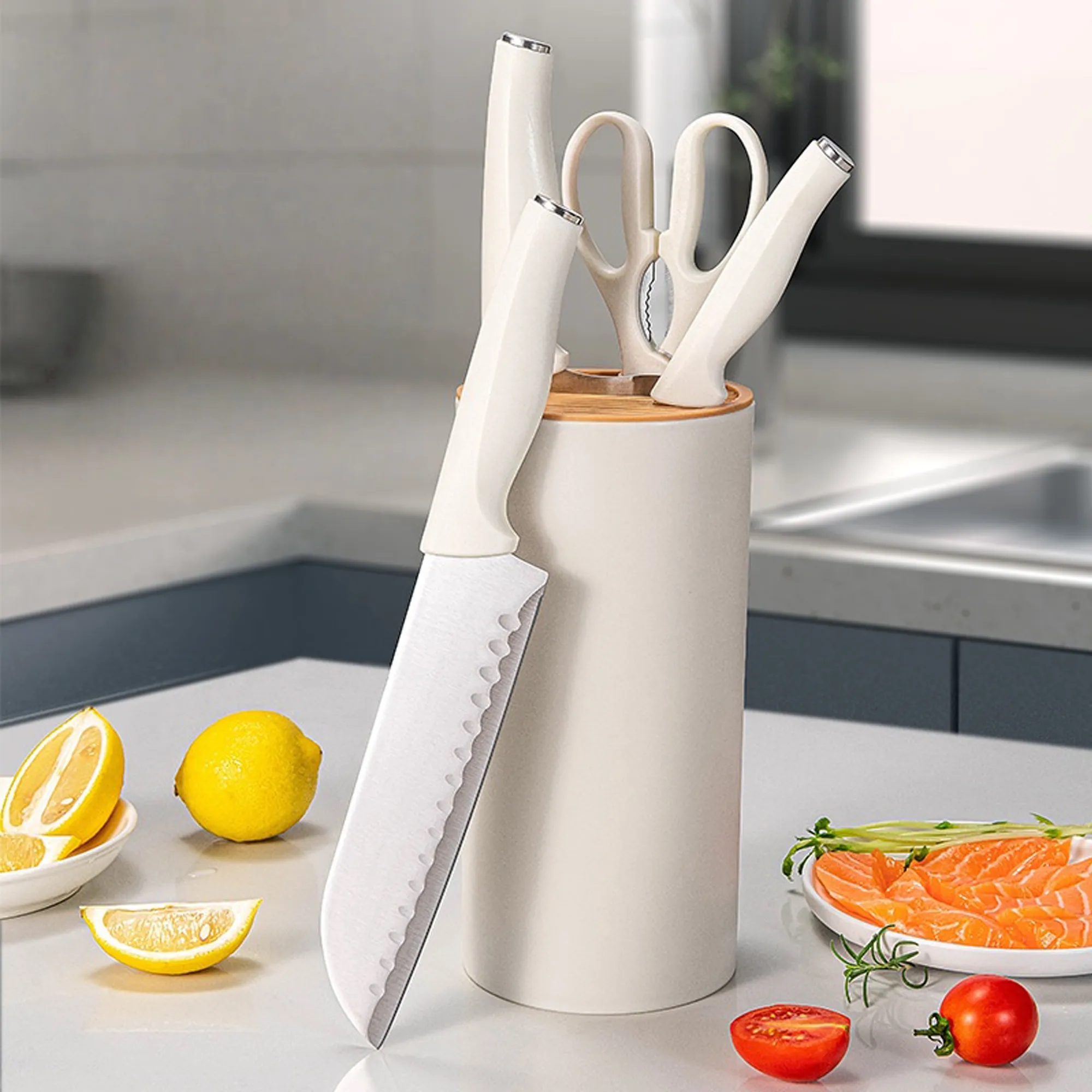 5-Piece Stainless Steel Chef Knife Set 3