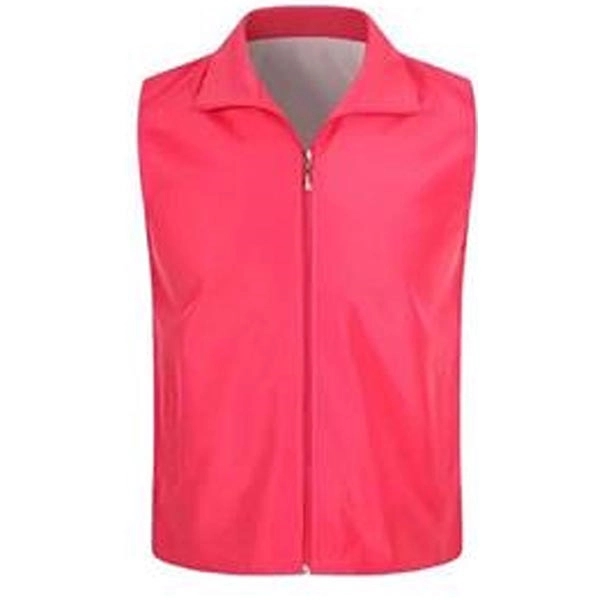 Custom Polyester Sleeveless Work Volunteer Vest 2