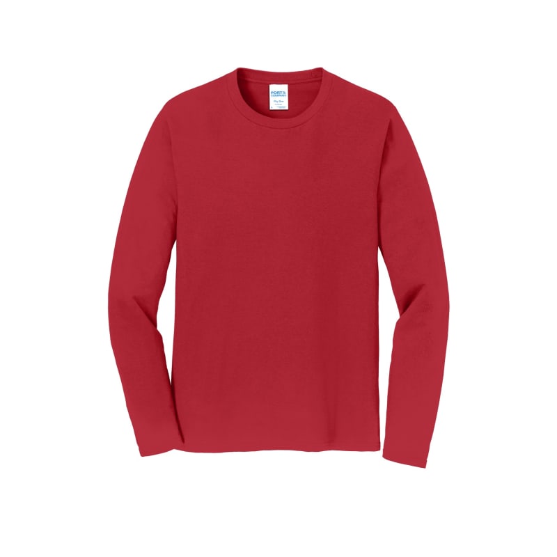 Port & Company Long Sleeve Fan Favorite Tee. 64
