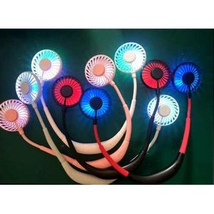 Dual Breeze Hands-Free Neck Fan with Mood Light 9