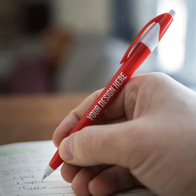 Promotional Ballpoint Pen w/Colored Accents 7
