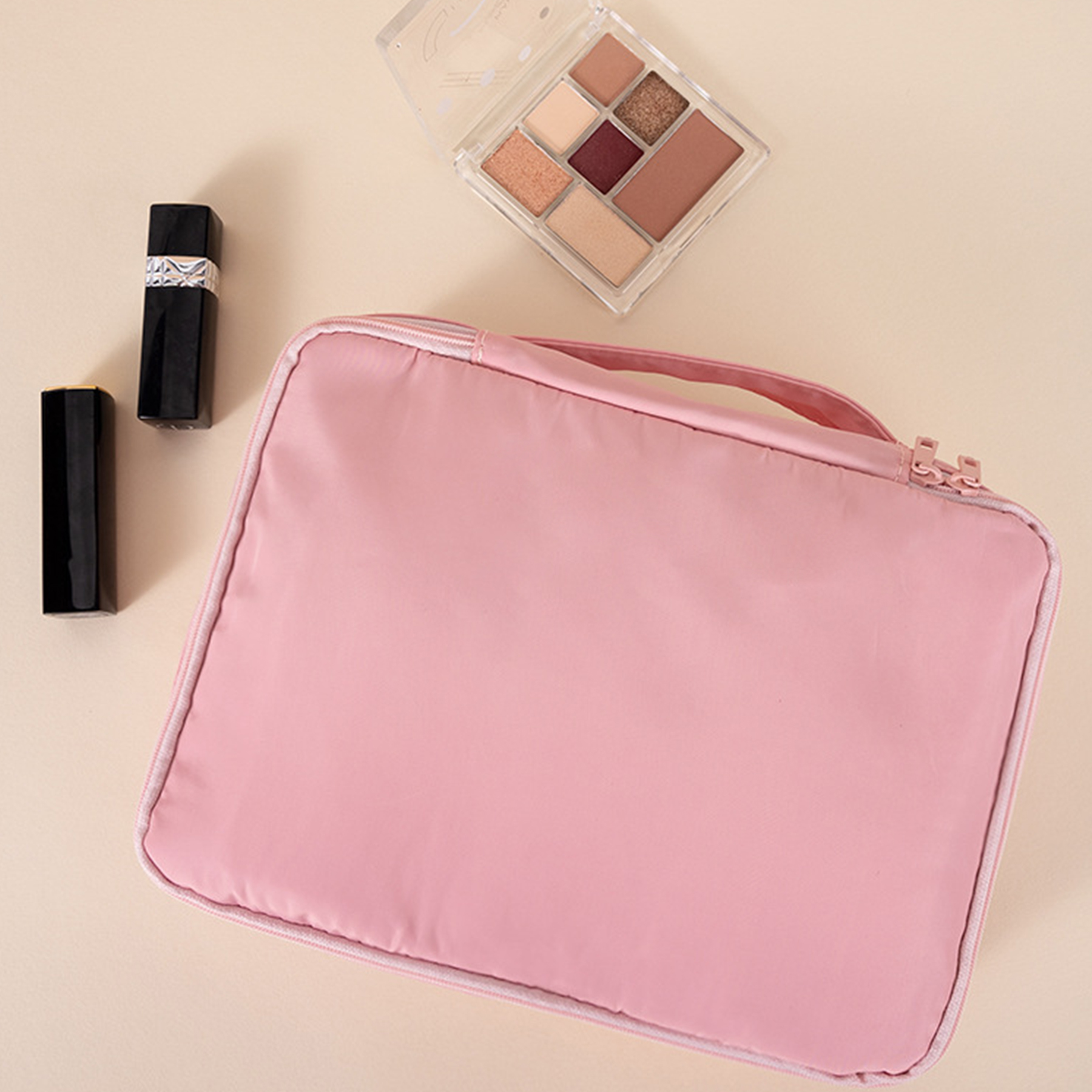 polyester Waterproof travel makeup bag 6