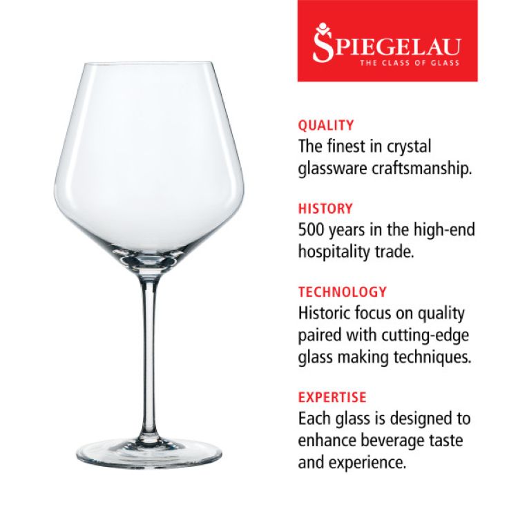 Spiegelau Style 22.6 oz Burgundy Glass, set of 4 4