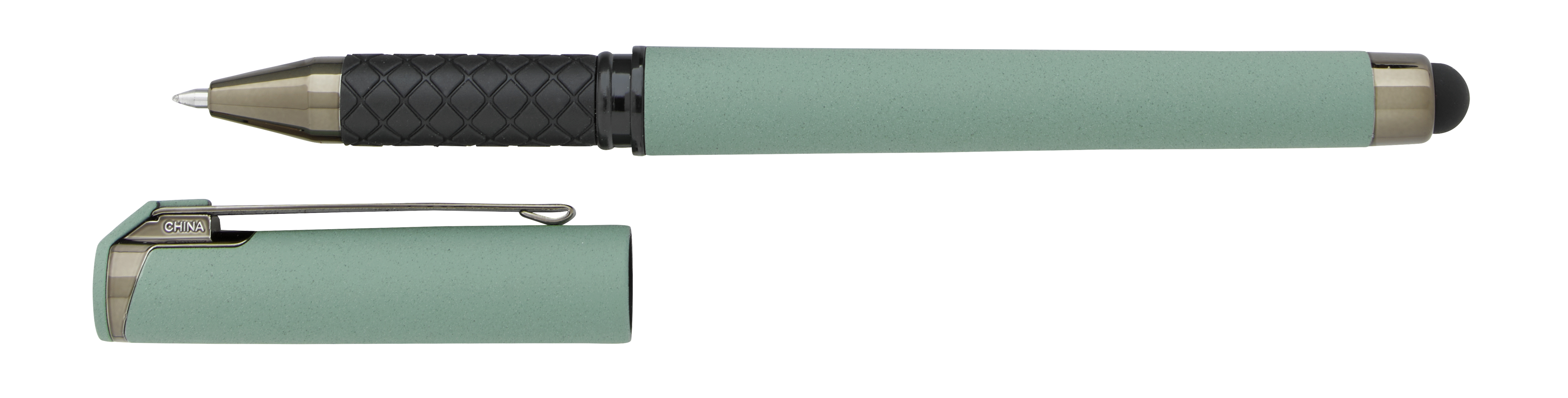 Good Value™ Cali Stylus Gunmetal Suede RABS Pen 107