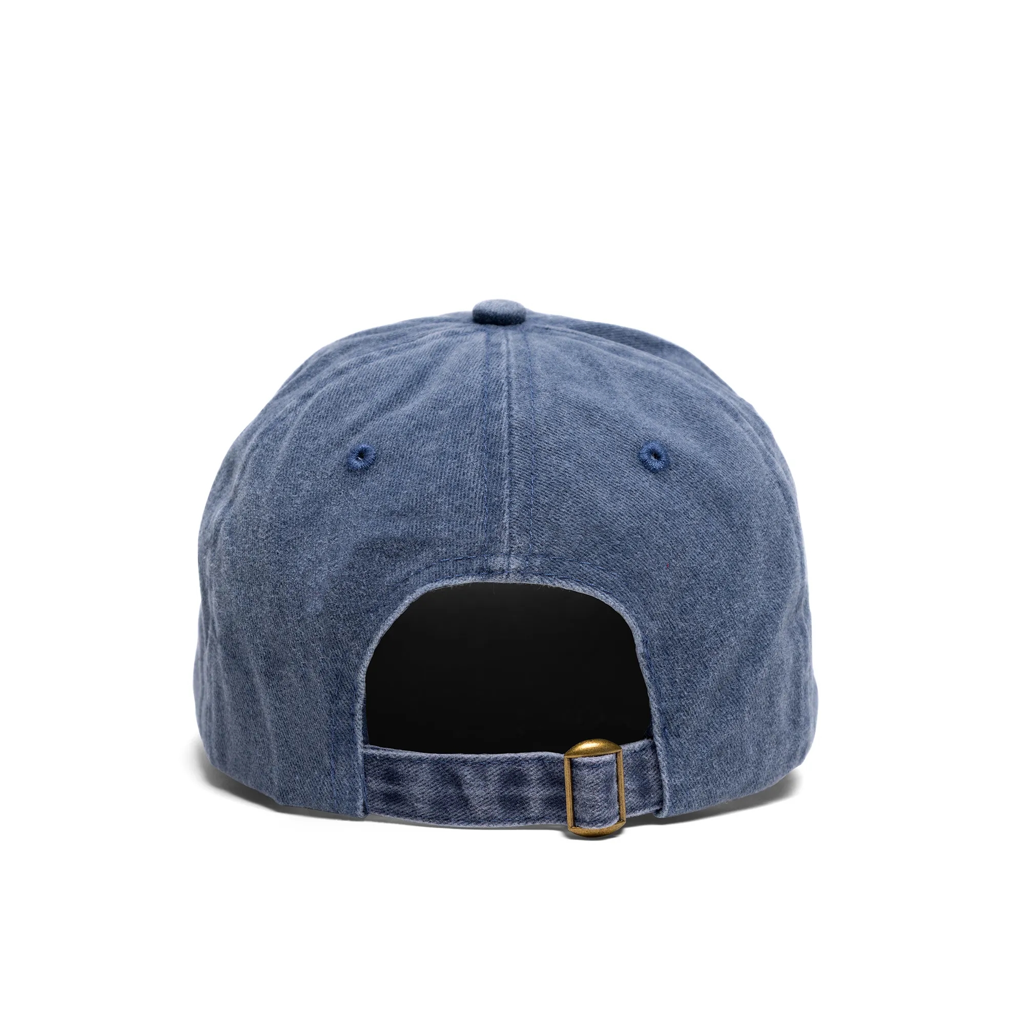 Buckle Strap Denim Cotton Baseball Cap 12