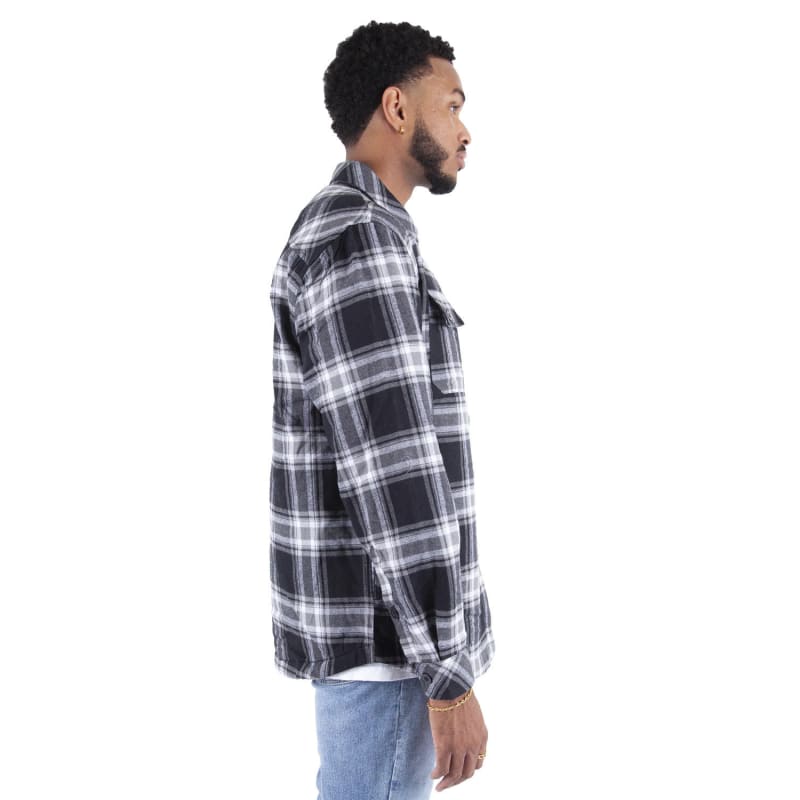 Shaka Wear Men's Plaid Flannel Jacket 3