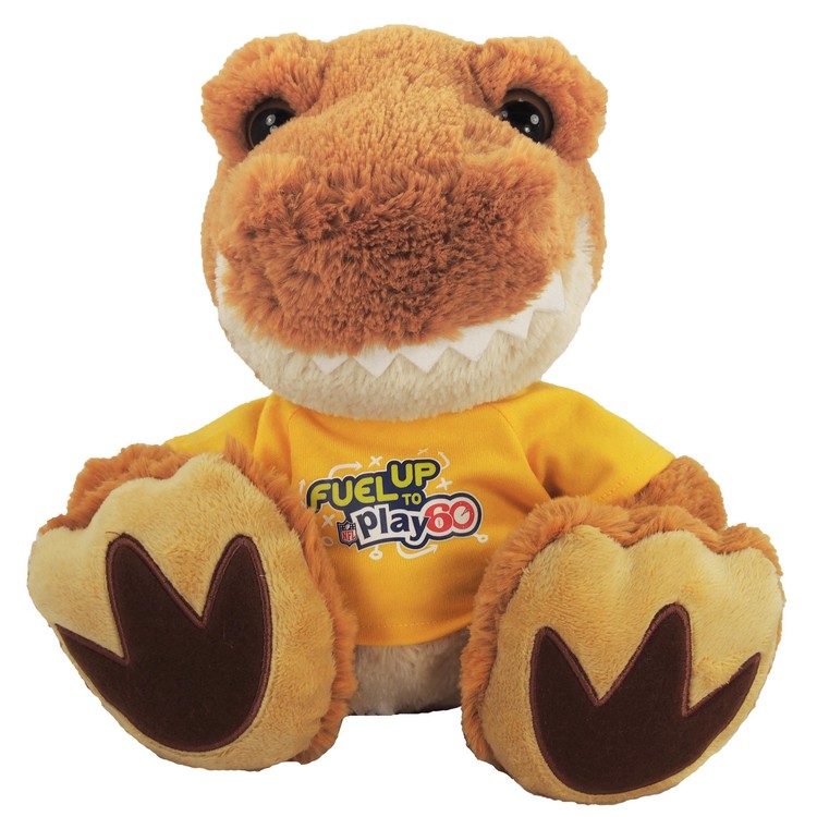 10" Roaree T-Rex Dinosaur with t-shirt and full color imprint 1