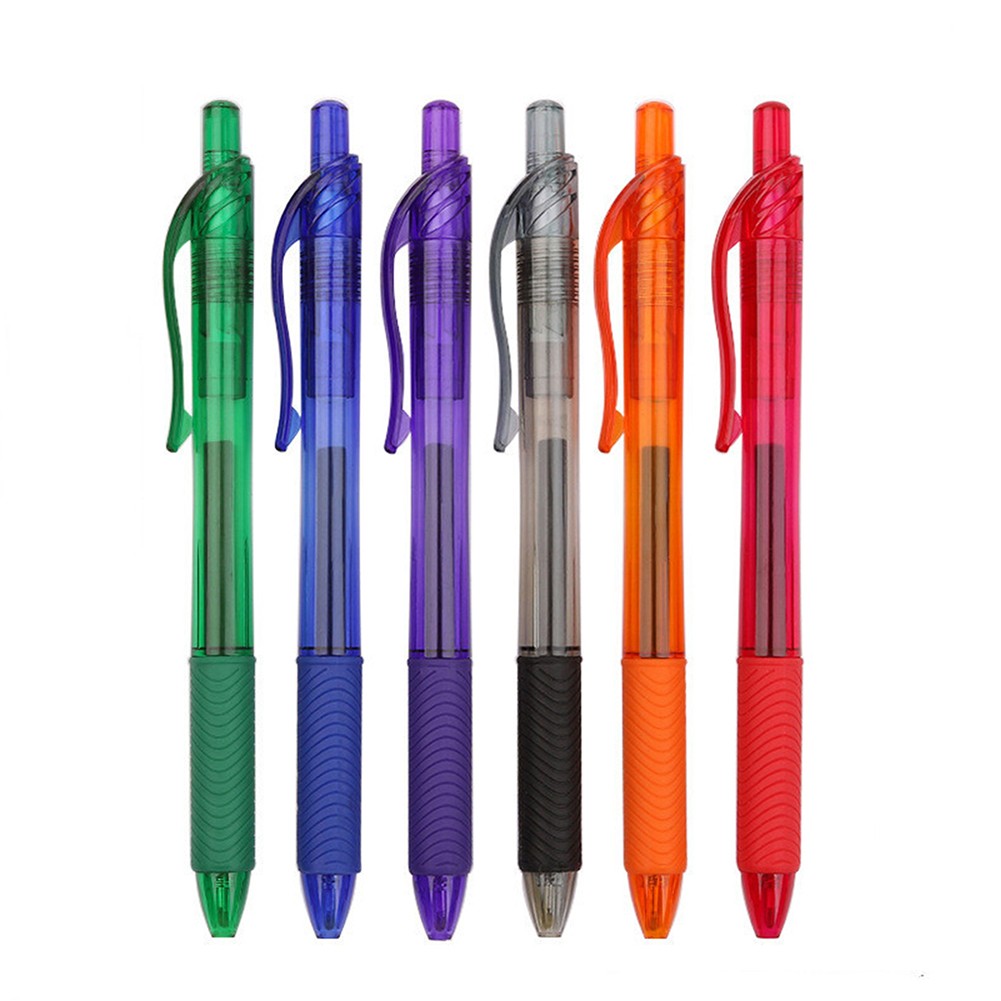 Plastic Pen With Rubber Grip 4