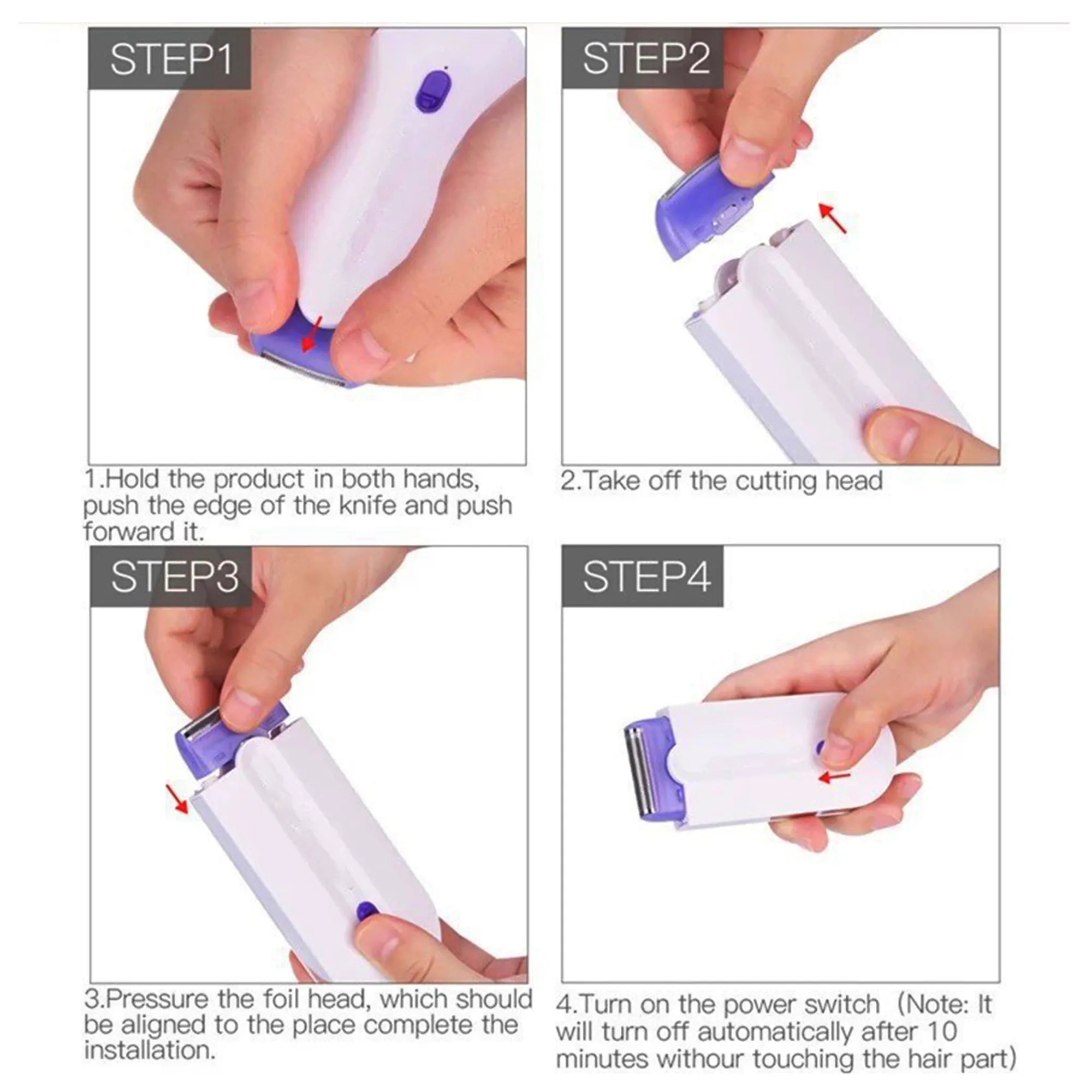 Electric Body Hair Removal Device 2