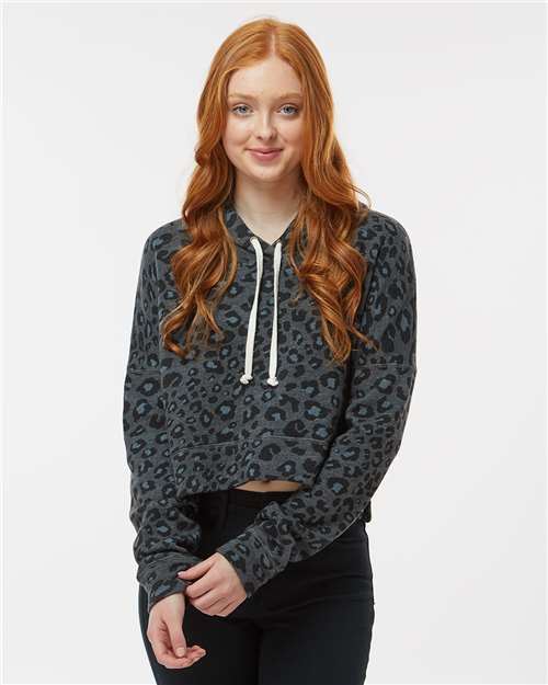 Women's Crop Hooded Sweatshirt - 8853 51