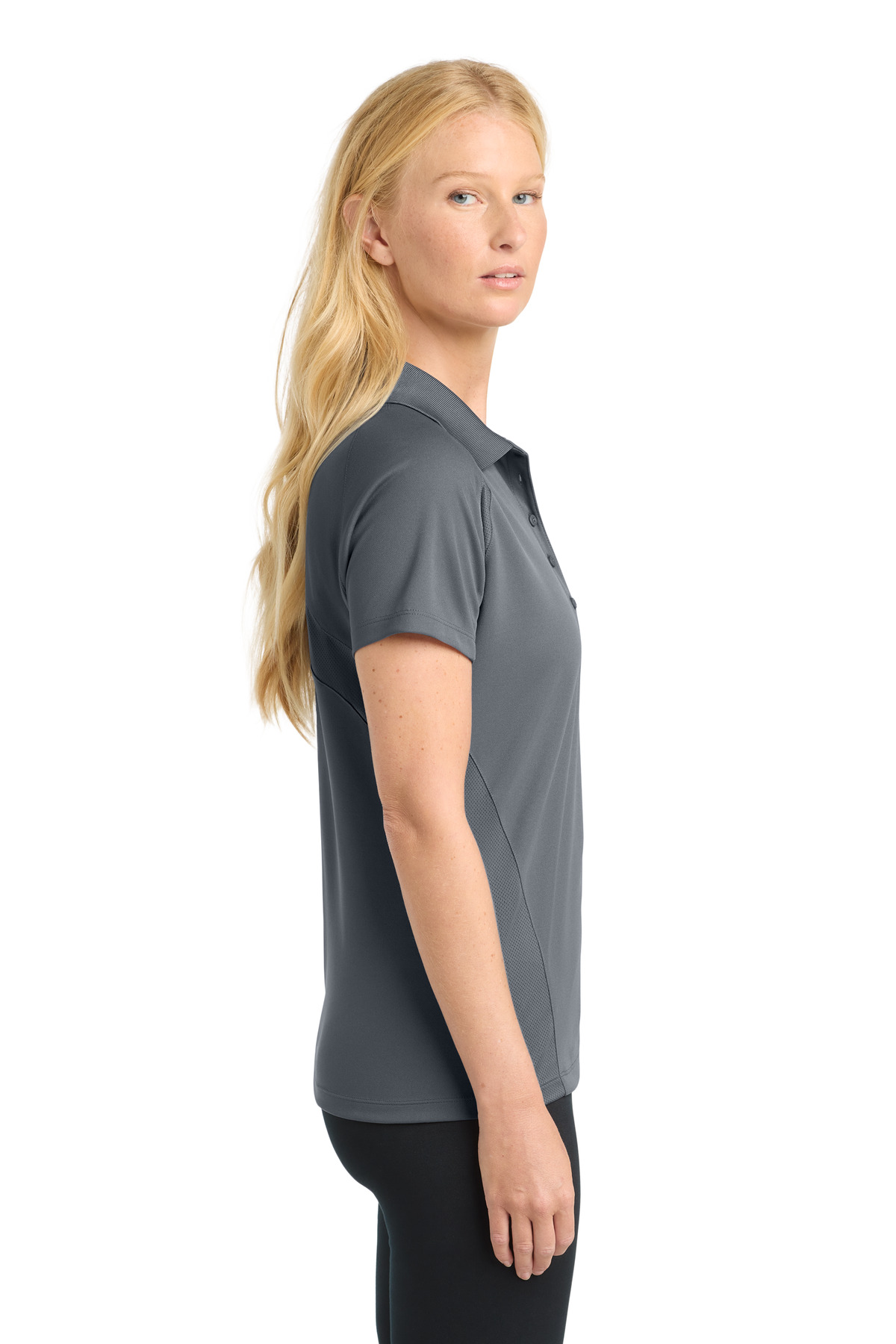 Sport-Tek Women's Dri-Mesh Pro Polo. L474 57