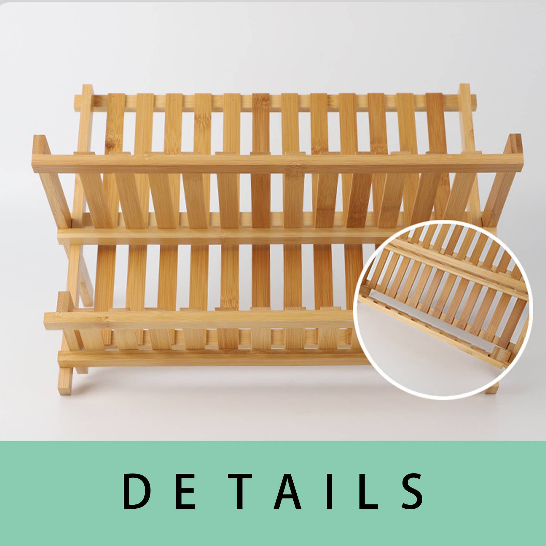 Wood Household sink shelves 3