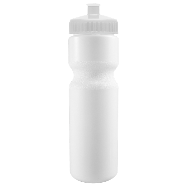 Cyclo-Cross 28oz Bike Bottle - White w/Push-Pull Lid 25