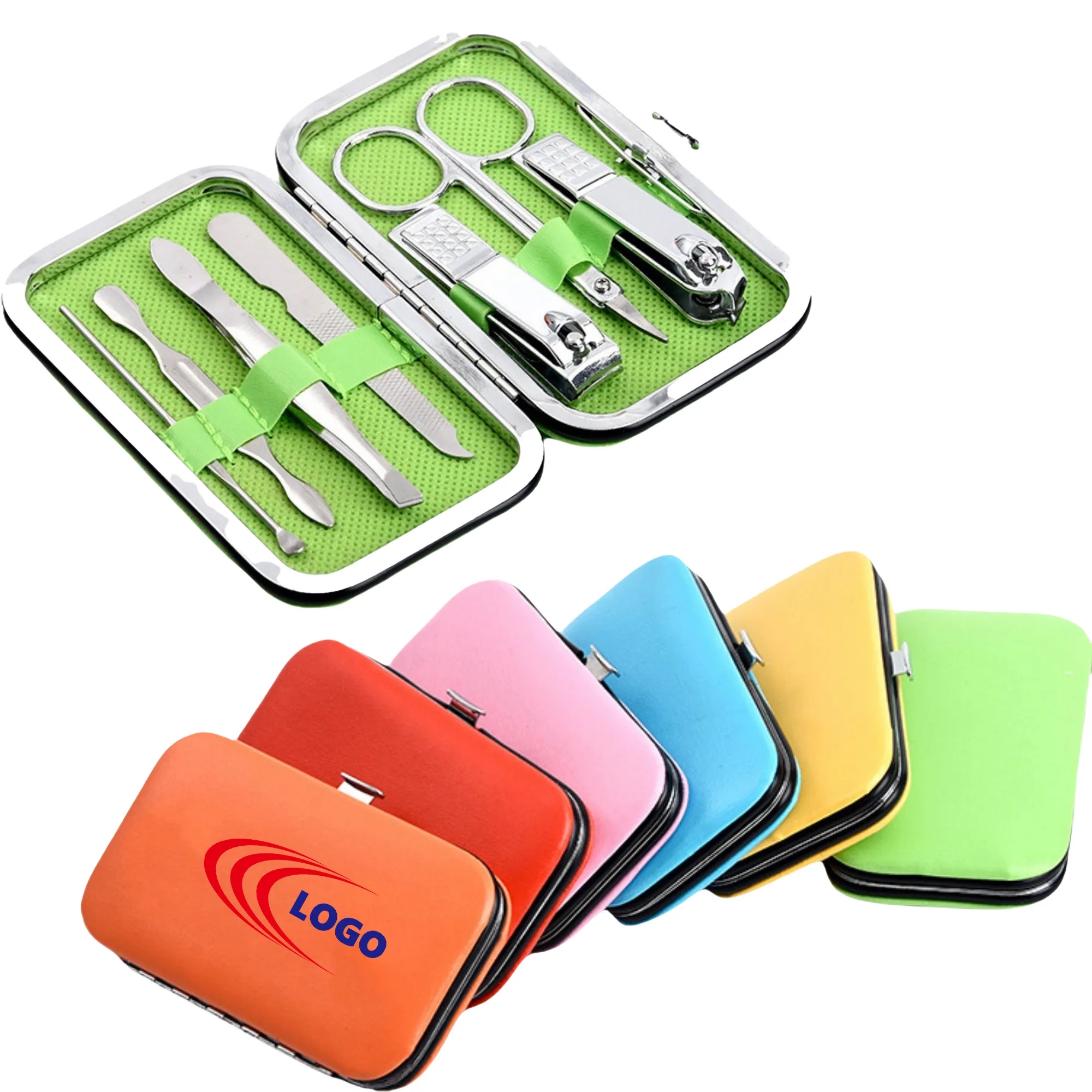 Staiiless Seel Nail Clipper Set Manicure Kit MOQ20 1