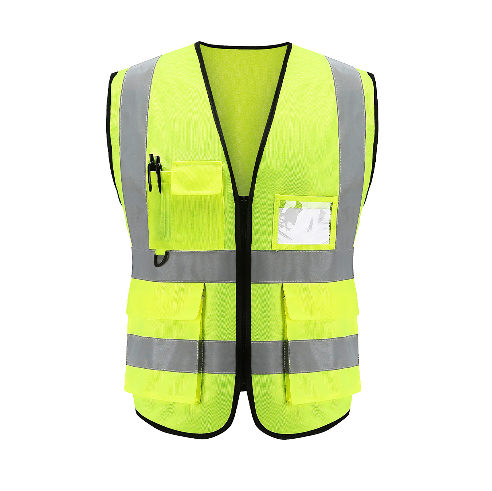 Multi-Pocket Reflective Safety Vest 2