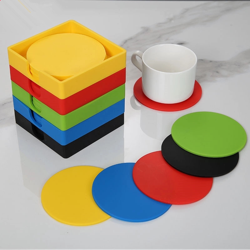Silicone Coaster Logo Fitness Mat 3
