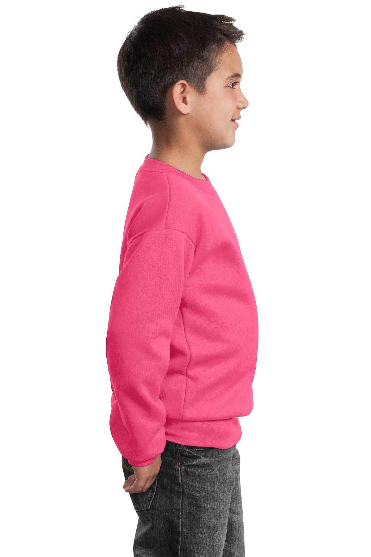 Port & Company® Youth Core Fleece Crewneck Sweatshirt 74