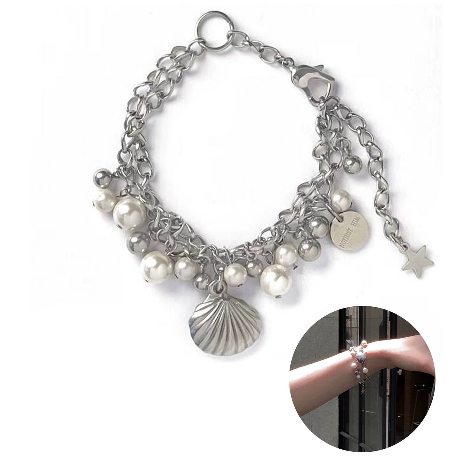 Alloy Fashion shell pendant bracelet 2