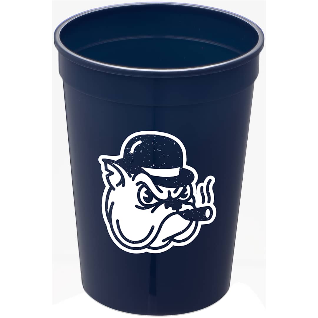 Solid 12oz Stadium Cup 50