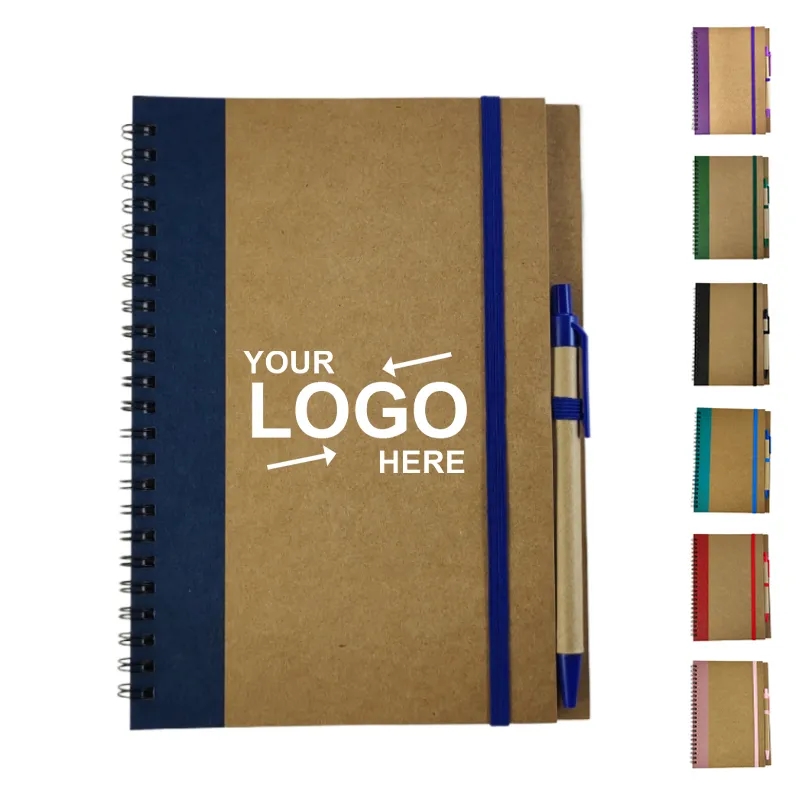 A5 Spiral Notebook & Pen