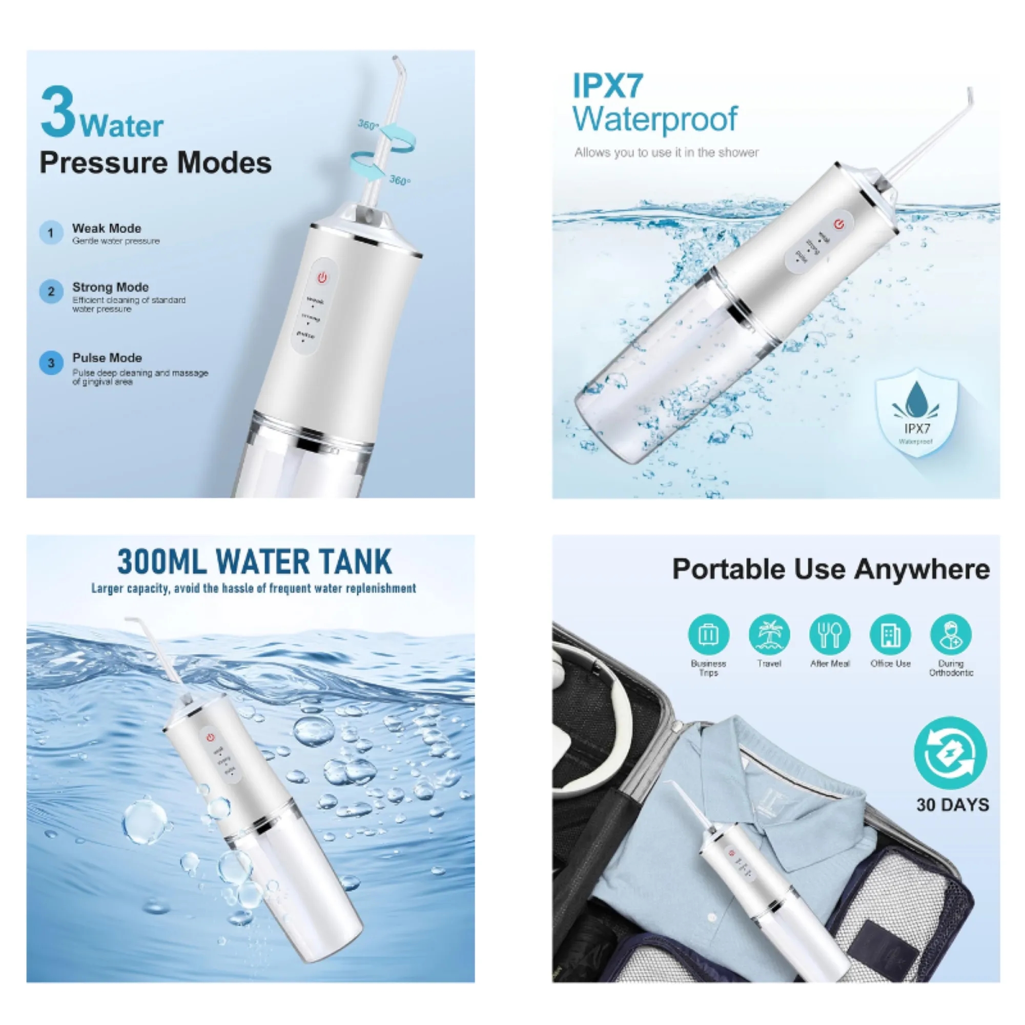 Wireless Portable Multi-functional Dental Cleaning Device 1