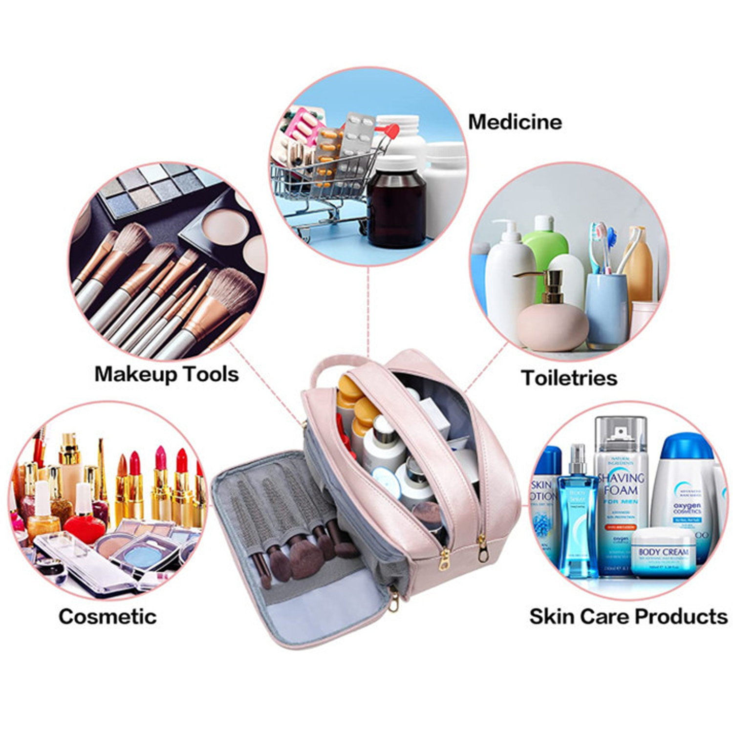 Water Resistant Toiletry Bag 3