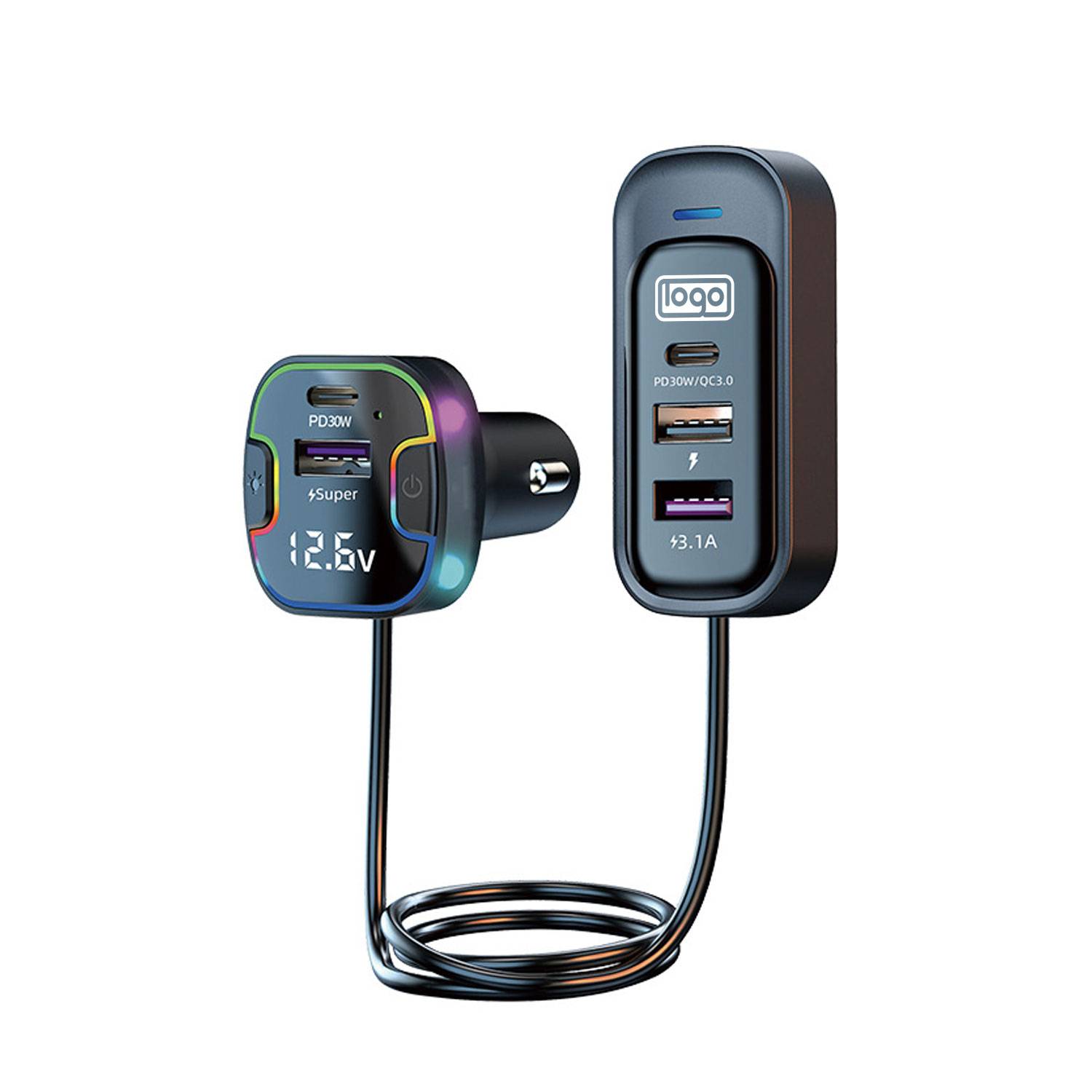 Intelligent High-Power Car Charger 6
