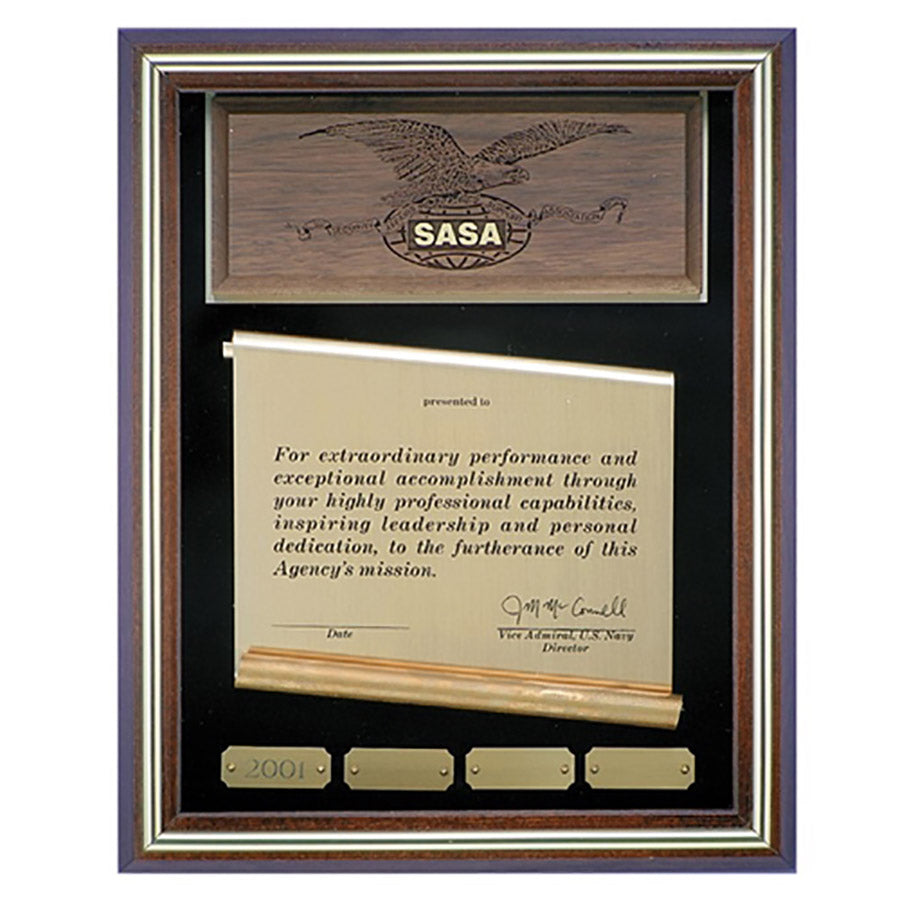 Cherry Finished Shadow Box 1