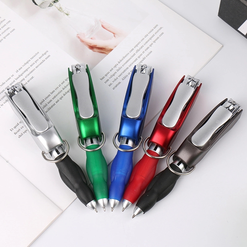 Folding Nail Clipper Ballpoint Pen 4
