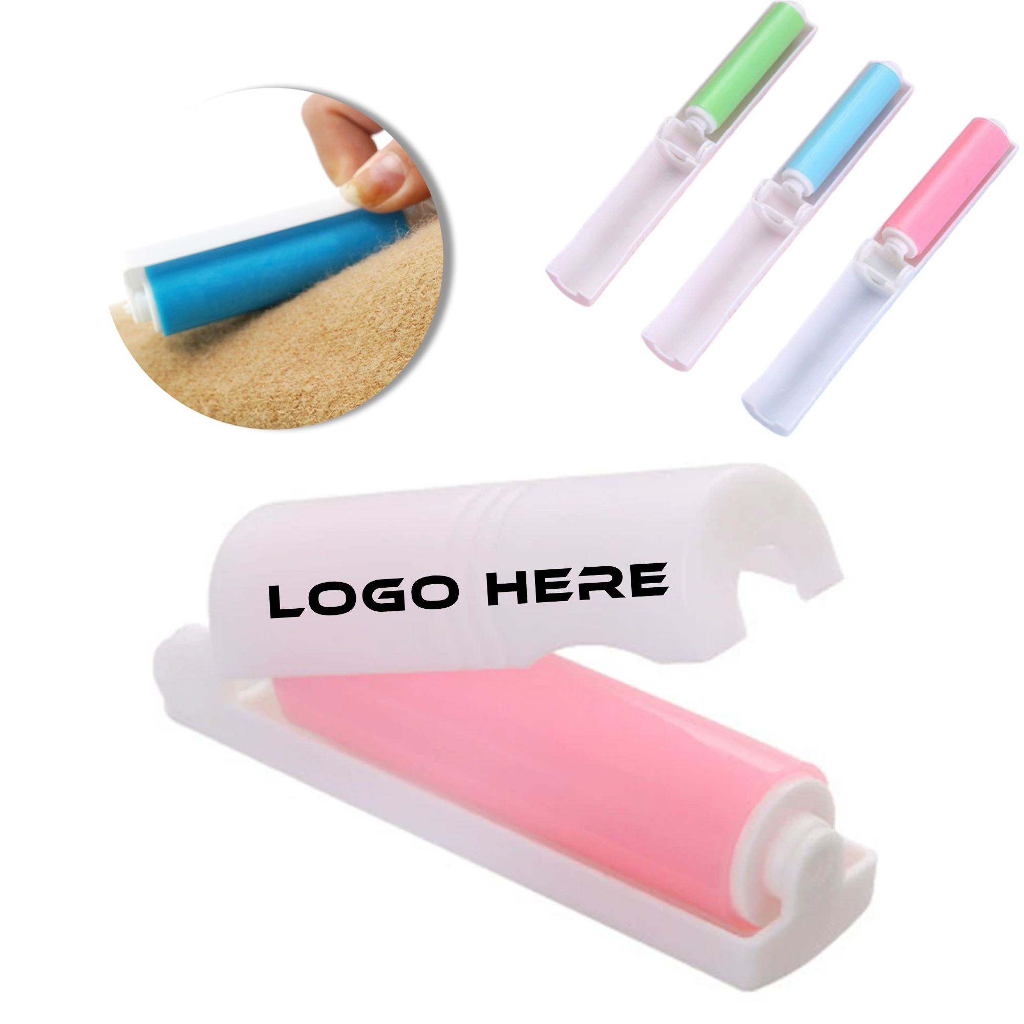 Foldable Mini Sticky Lint Rollers 1