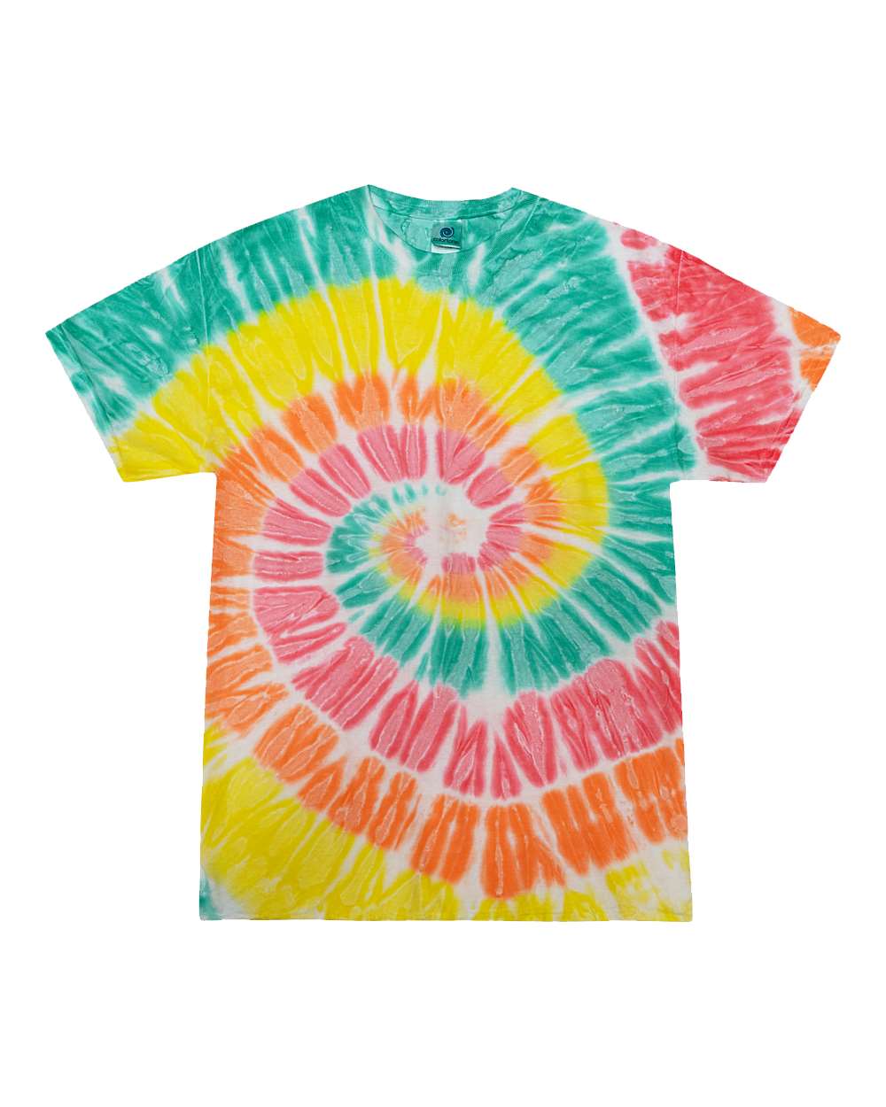 Unisex Multi-Color Tie-Dyed T-Shirt - 1000 91
