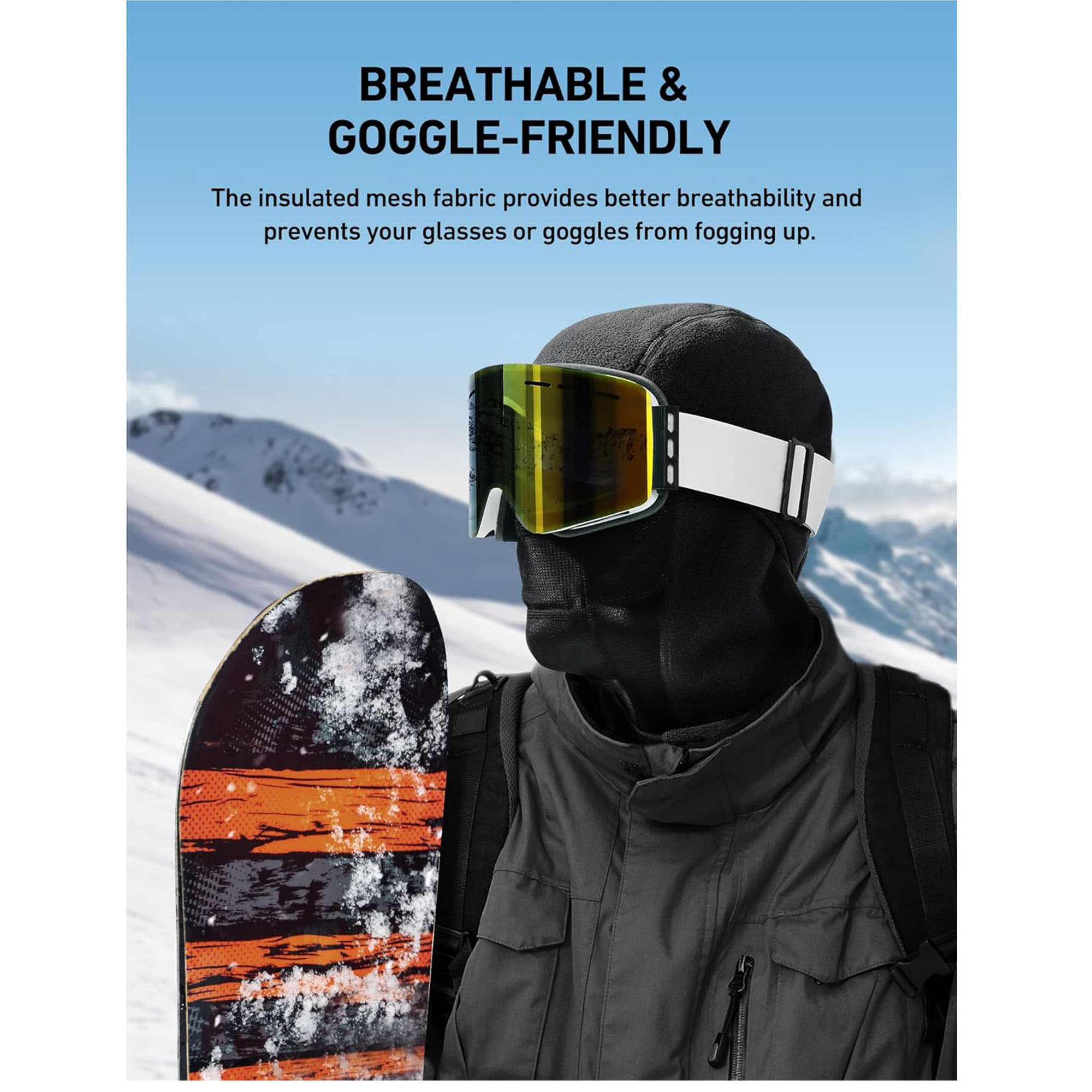 Polar Fleece Versatile And Warm Balaclava For All-Day Comfort 2