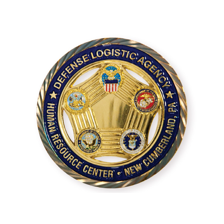 Custom Power Stamped® Double Sided Coin