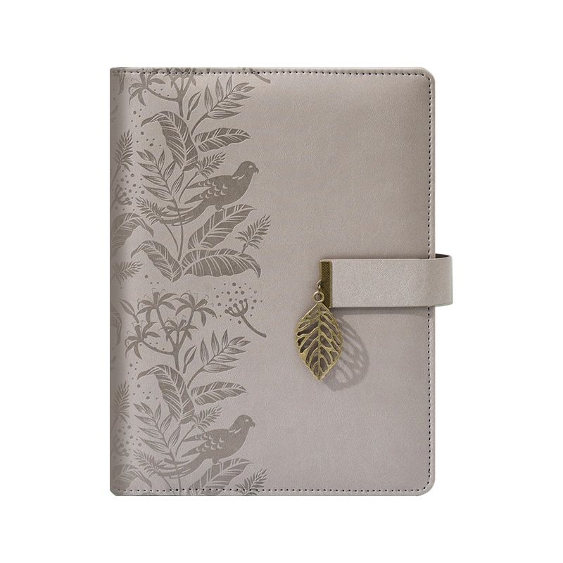PU Leather A5 Business Travel Journal Binder Notebook 8
