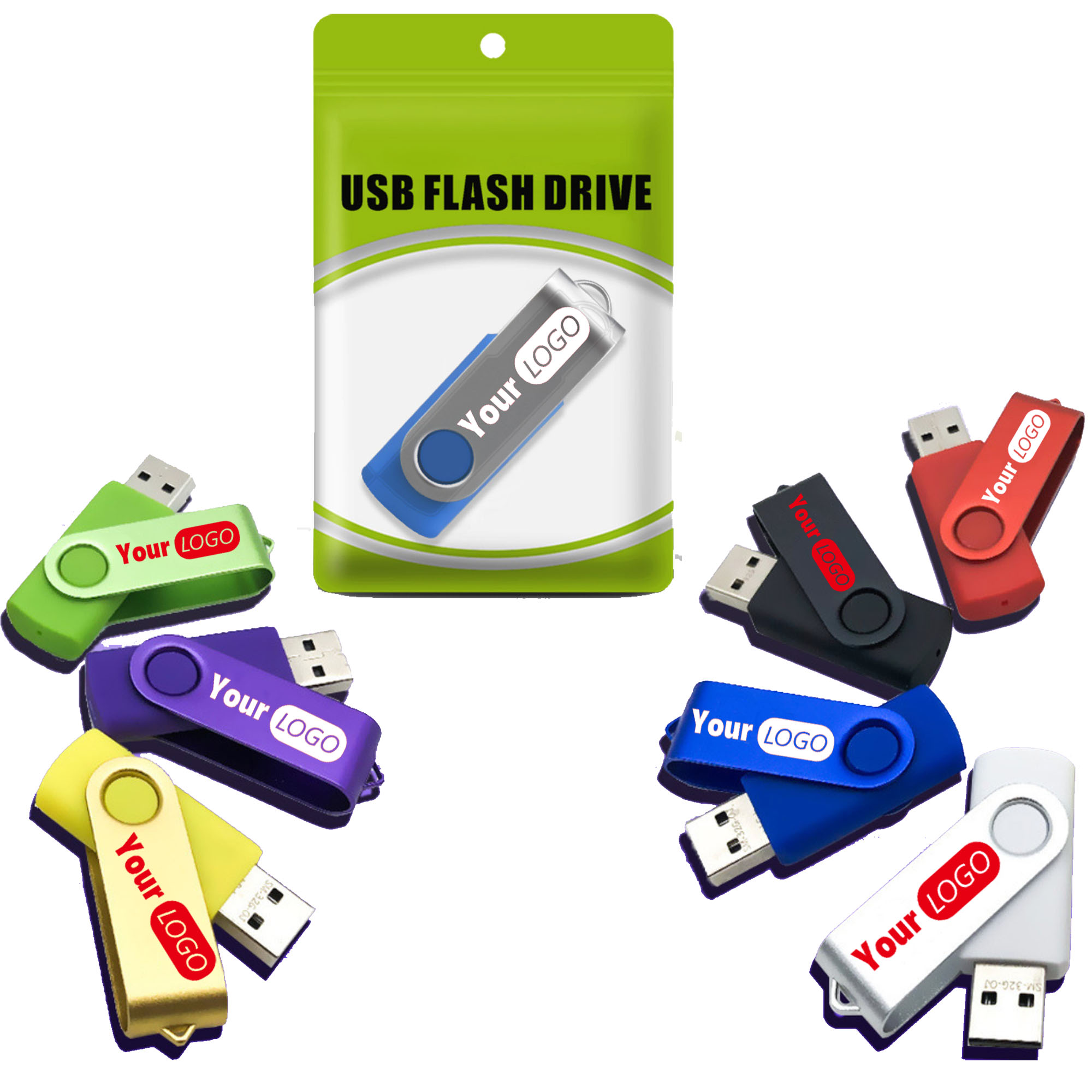 MOQ50 Portable USB Flash Drive 1
