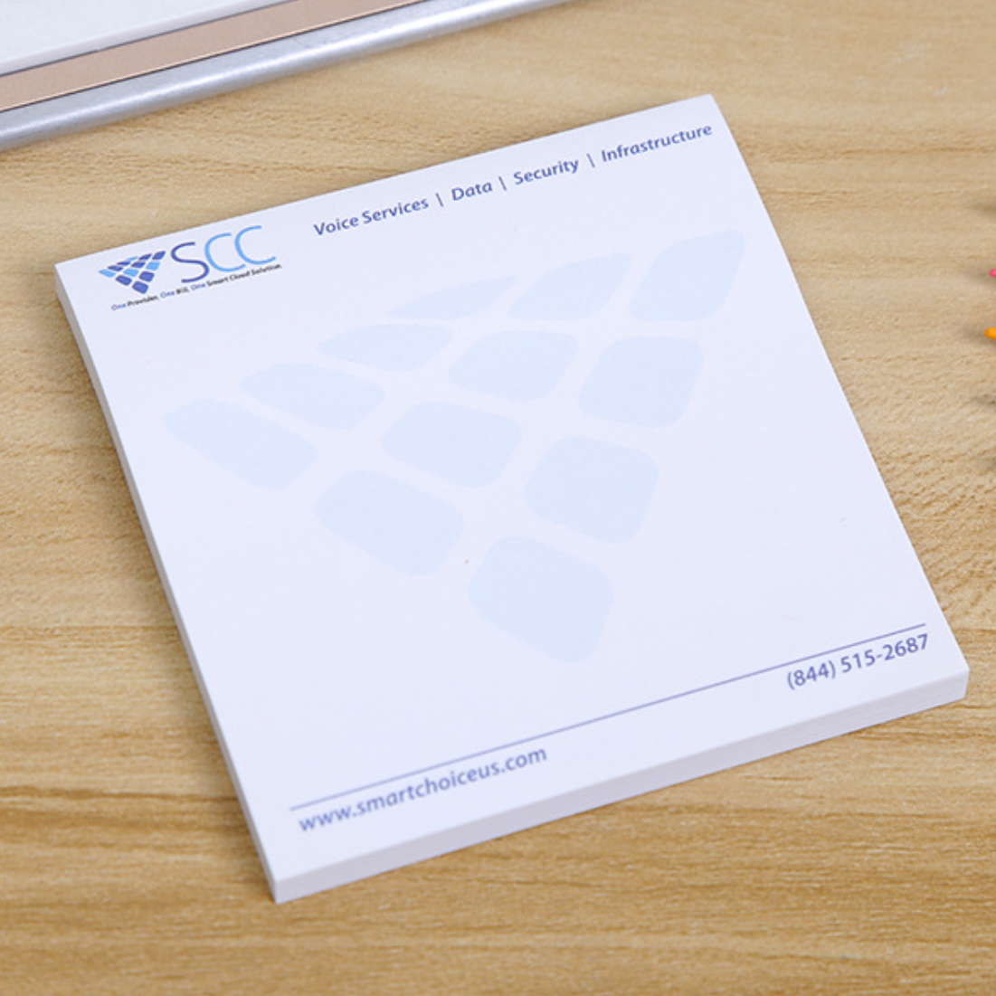 Custom Printed Notes (3" x 3", 50 sheet) 2