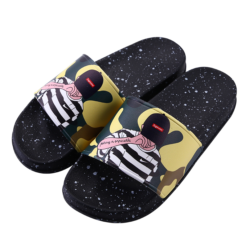 Dotted Summer Bath Slide Sandals 4