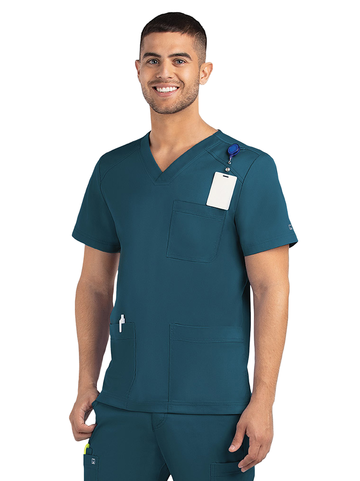Maevn - Matrix - Men's Three-Pocket V-Neck Top 12